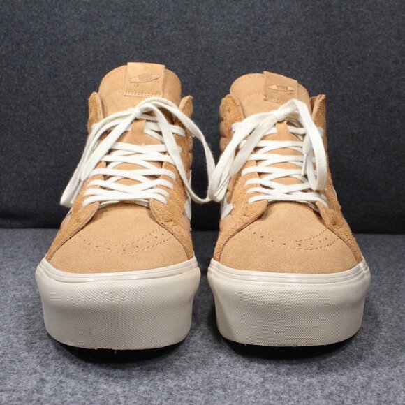 VANS X JOE FRESH GOODS SK8 HI Reissue JFG Camel Platform Shoes Mens Size 12 - Picture 3 of 12